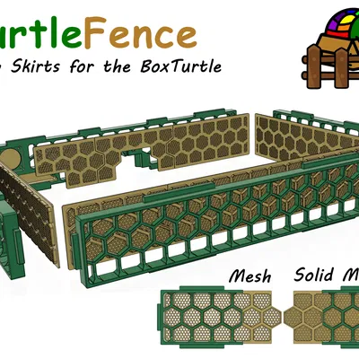 TurtleFence - Mesh Skirts cho BoxTurtle