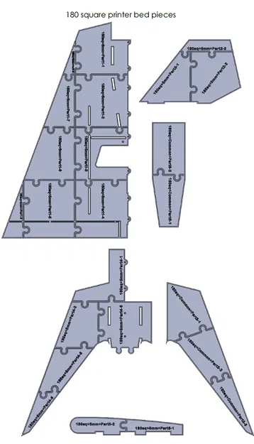 Template cắt foamboard Stingray FPV (Stingray FPV Cutting Templates) - Image 4
