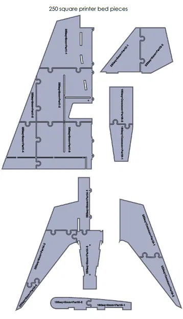 Template cắt foamboard Stingray FPV (Stingray FPV Cutting Templates) - Image 5