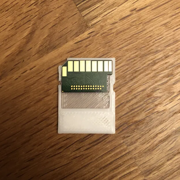 Sửa thẻ SD bị bể (vỏ nhựa in 3D) - Image 3