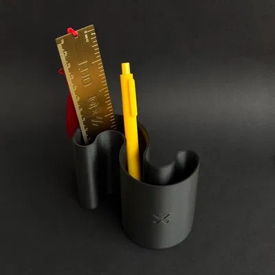 Thêm một mẫu kẹp bút “moody” nữa (Yet another moody pen holder)