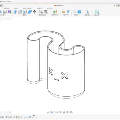 Thêm một mẫu kẹp bút “moody” nữa (Yet another moody pen holder)