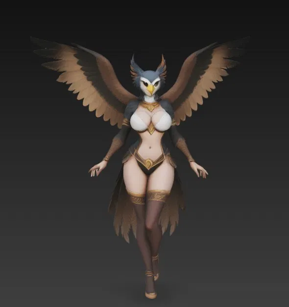 Hawk Woman (Nữ Thần Chim Ưng) - Image 4