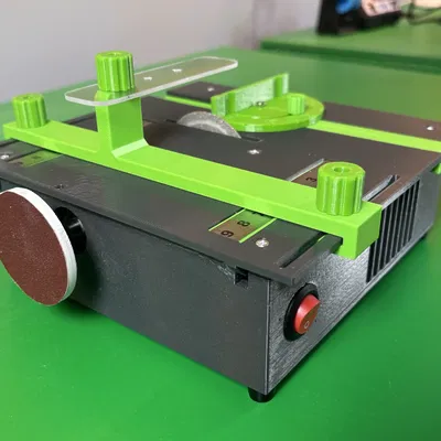 Bản mod mini table saw cho lưỡi cưa lỗ 16mm