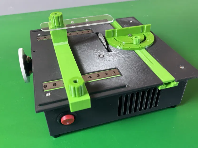 Bản mod mini table saw cho lưỡi cưa lỗ 16mm - Image 2