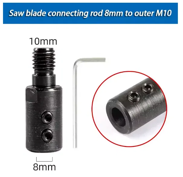 Bản mod mini table saw cho lưỡi cưa lỗ 16mm - Image 7