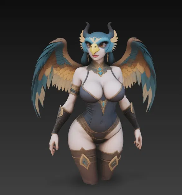 Cô gái vẹt (Parrot Woman) - Image 5