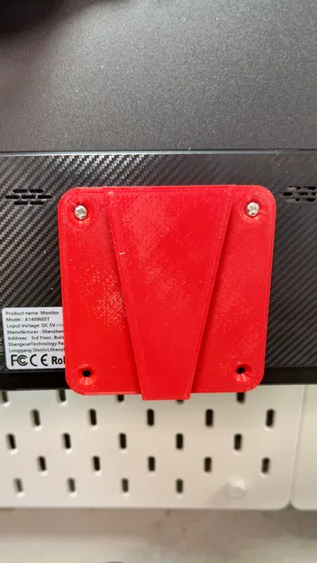 Ngàm treo tường VESA 75 cho IKEA Skadis kèm T-Clip - Image 2