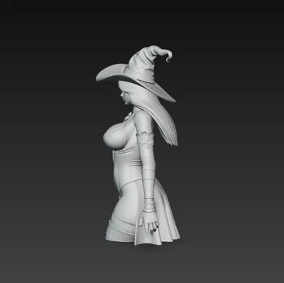 Tượng phù thủy sexy