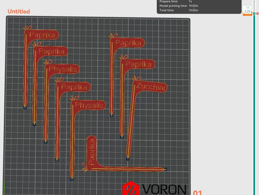 Pflanzenstecker – Cắm nhãn cây có chữ - Image 3