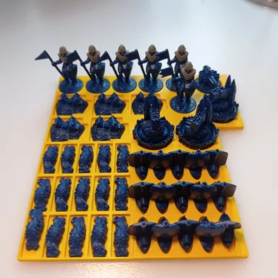 Catan Holder – 1 Màu Người Chơi (Base + Seafarers + Cities & Knights)