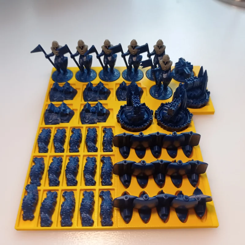Catan Holder – 1 Màu Người Chơi (Base + Seafarers + Cities & Knights)