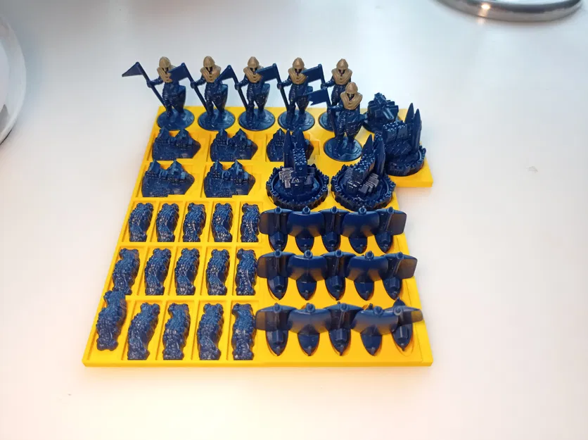 Catan Holder – 1 Màu Người Chơi (Base + Seafarers + Cities & Knights) - Image 2