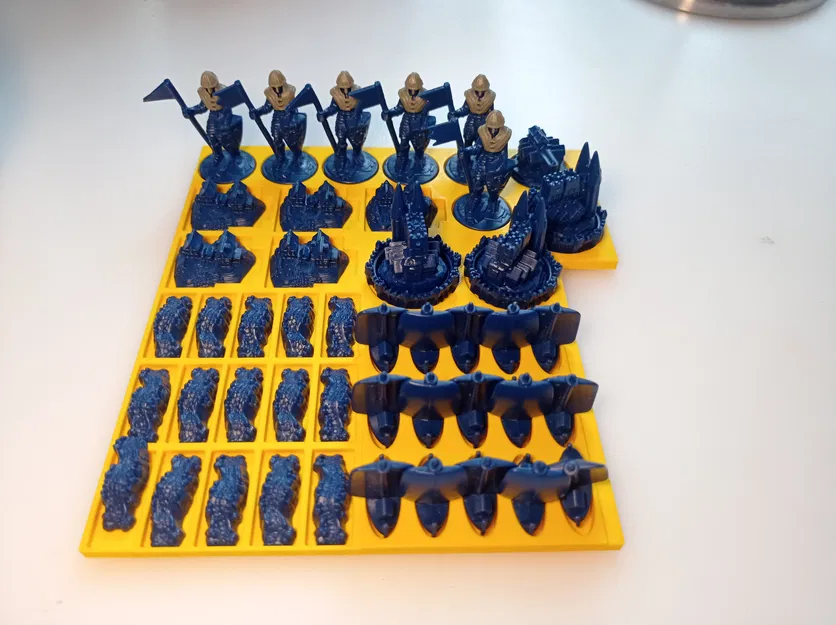 Catan Holder – 1 Màu Người Chơi (Base + Seafarers + Cities & Knights) - Image 3