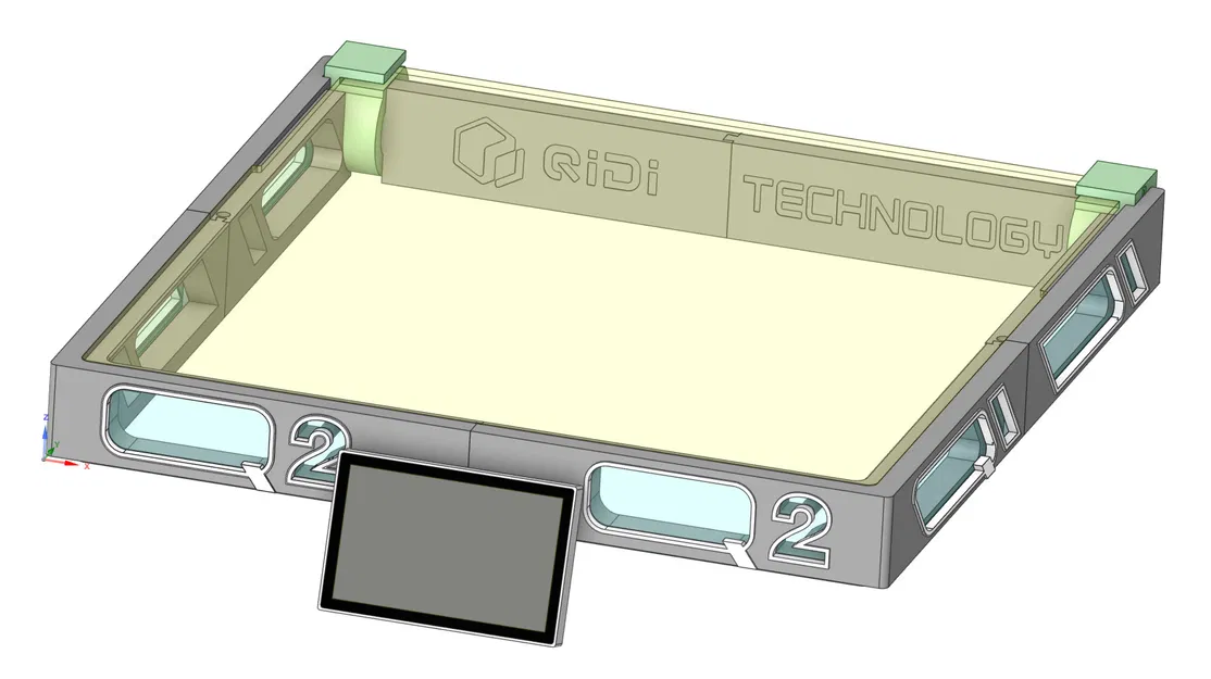 РАЙЗЕР QIDI Q2 TECHNOLOGY – Raiser cho máy in 3D Qidi Q2 (cao 45mm) - Image 3