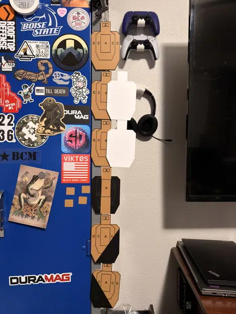 Bia Magnetic USPSA 1/6 Reduced Tuxedos & No Shoot - Image 3