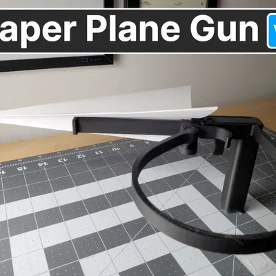 Súng phóng máy bay giấy (Print-In-Place)