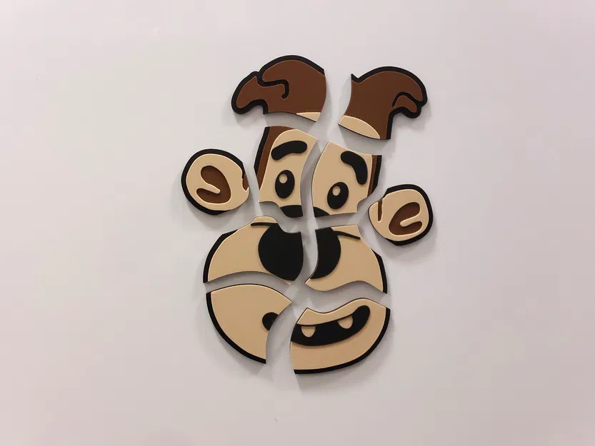 Magnetic Monkey Puzzle – Bộ xếp hình khỉ nam châm - Image 3