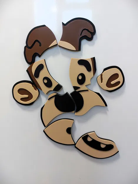 Magnetic Monkey Puzzle – Bộ xếp hình khỉ nam châm - Image 15