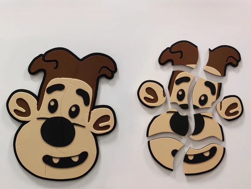 Magnetic Monkey Puzzle – Bộ xếp hình khỉ nam châm - Image 16