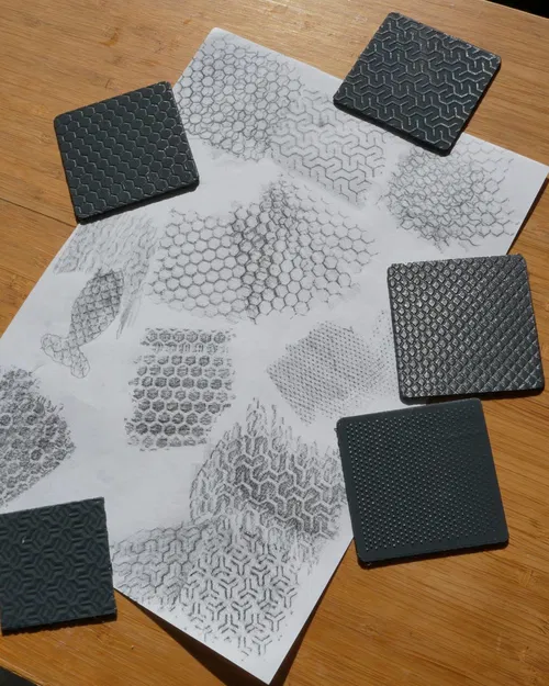 Mẫu chà vân (rubbing pattern) - Image 1