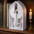 Phoenix Book Nook Insert – Phượng Hoàng Trang Trí Kệ Sách - Thumbnail 1