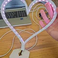 Đèn WLED hình trái tim ESP32/ESP8266 cho dải LED addressable W2813 - Thumbnail 3