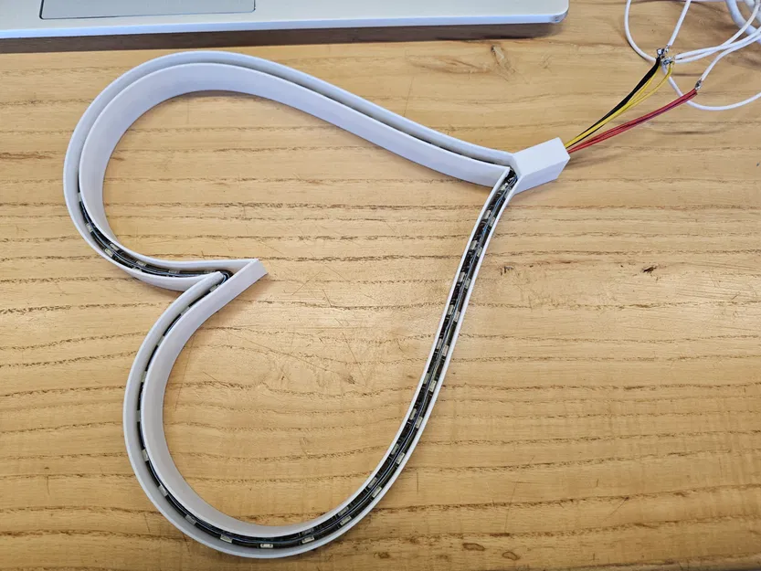 Đèn WLED hình trái tim ESP32/ESP8266 cho dải LED addressable W2813 - Image 5