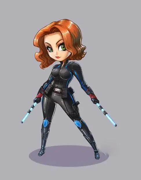 Chibi Black Widow - Image 1