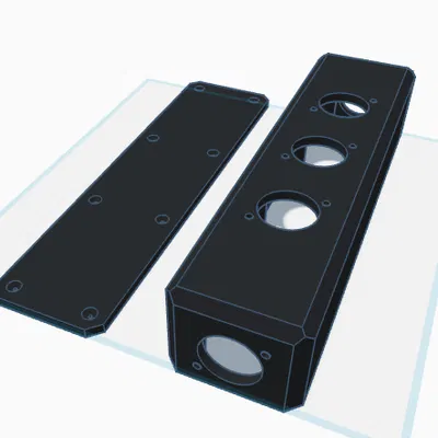 Powercon splitter 1 IN 4 OUT