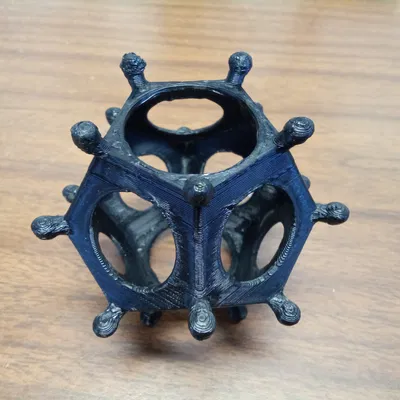 Khối thập nhị diện La Mã làm găng tay