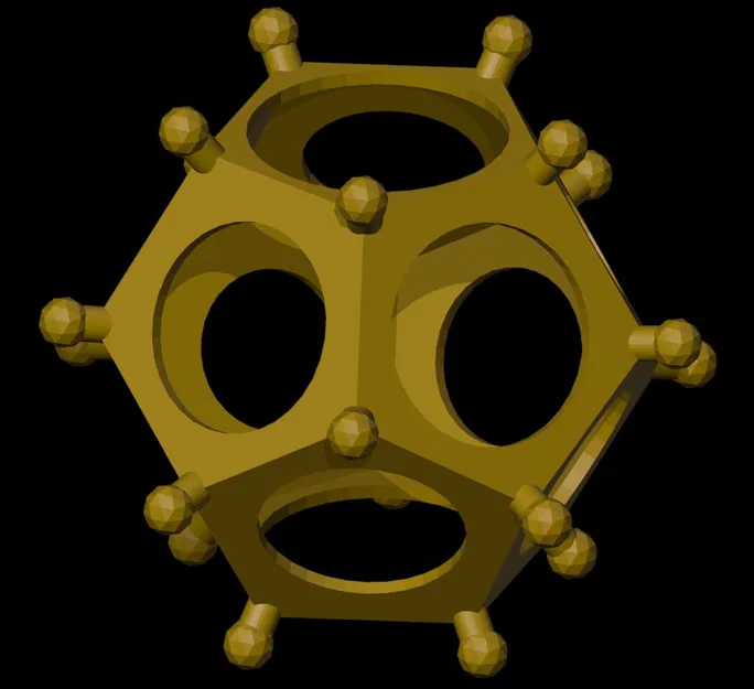 Khối thập nhị diện La Mã làm găng tay - Image 2