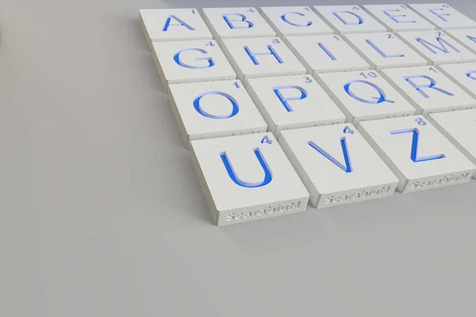 ScarabiuM – Game chơi chữ in 3D (Gioco di parole stampabile in 3D) - Image 6