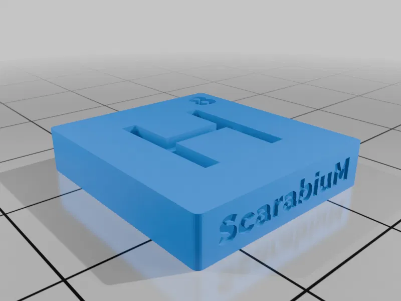 ScarabiuM – Game chơi chữ in 3D (Gioco di parole stampabile in 3D) - Image 8