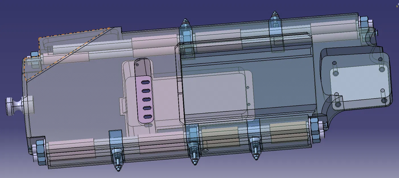 VibraCore TL - Guitar in 3D có thể in (3D printable) - Image 3
