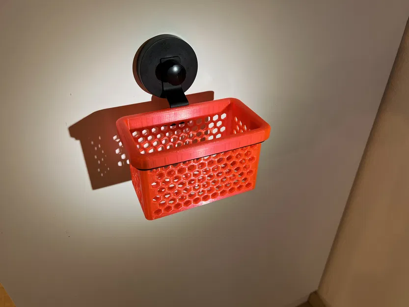 Giỏ đựng cho giá giấy vệ sinh Action dùng giác hút (Basket) - Image 3