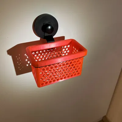 Giỏ đựng cho giá giấy vệ sinh Action dùng giác hút (Basket)