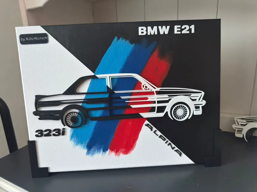 Silhouette BMW E21 Alpina - Image 1