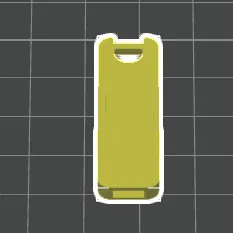 Whistle mini keychian (Móc khóa còi mini)