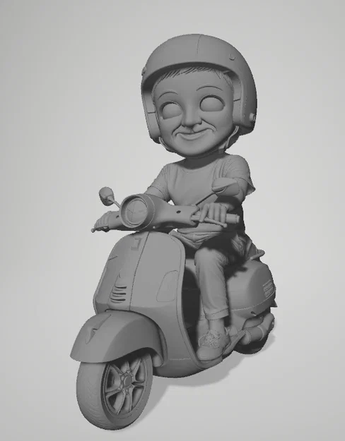 Vespa man - Image 1