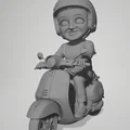 Vespa man - Thumbnail 1