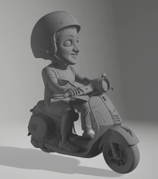Vespa man - Image 2