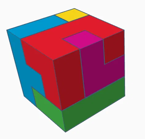 Puzzle Cube (Khối xếp hình) - Image 1