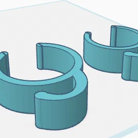 Kẹp cáp cho chân loa K&M 21436 (Cable klip)