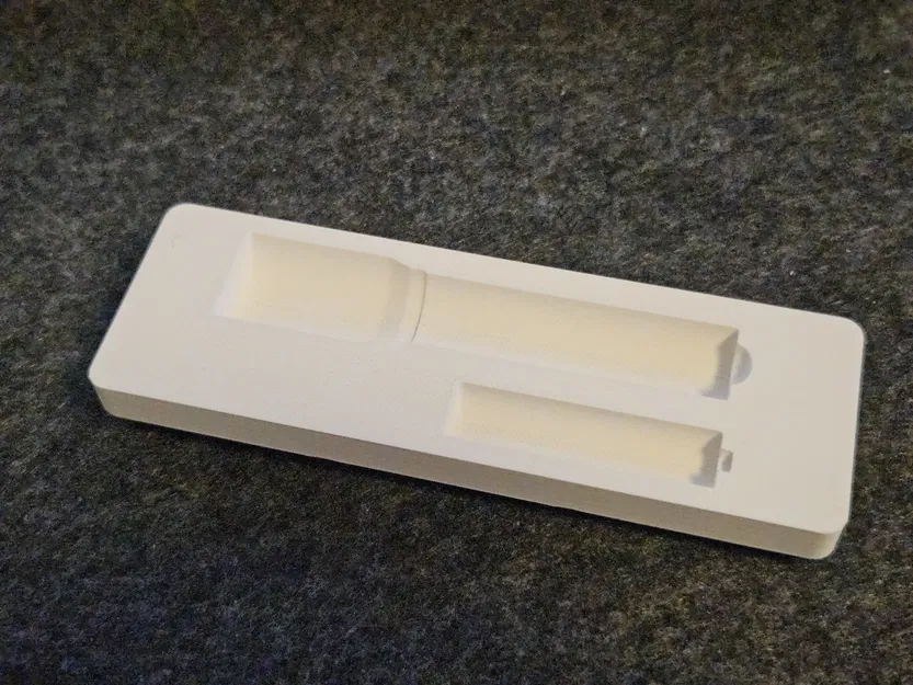 Khay Gridfinity cho Led Lenser P3 AFS + pin AAA dự phòng - Image 2