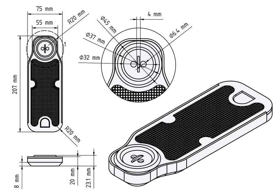 Hộp Desiccant cho hộp Cereal kèm cảm biến Zigbee - Image 9