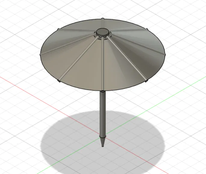 Dù trang trí cho ly nước - Image 1