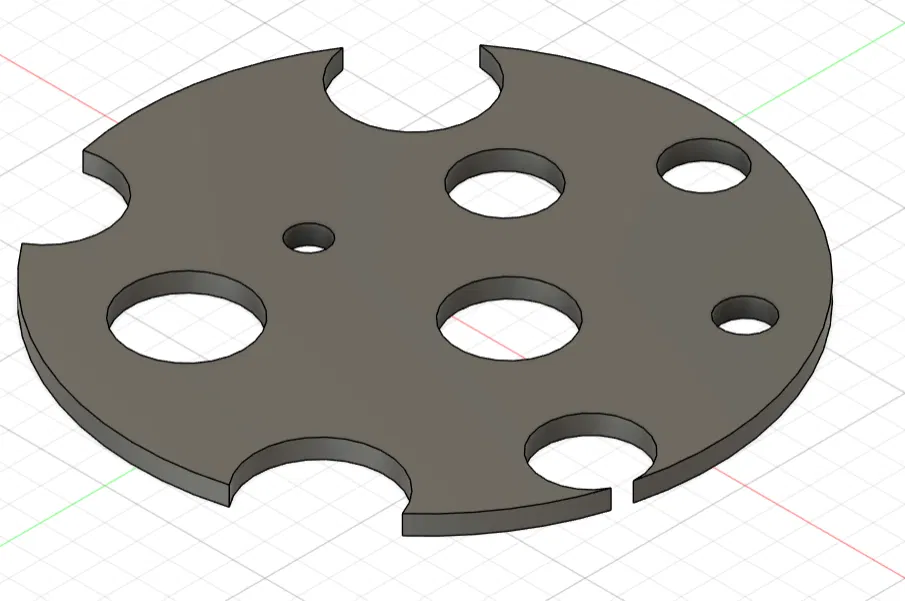 Cheese coaster (miếng lót ly hình phô mai) - Image 1