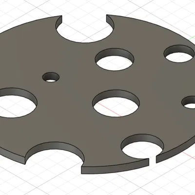 Cheese coaster (miếng lót ly hình phô mai)