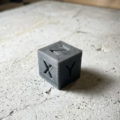 Khối lập phương hiệu chuẩn XYZ (Calibration XYZ cube)